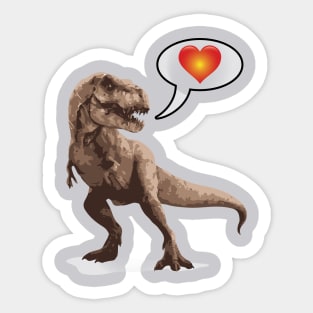 Trex Talk Sticker